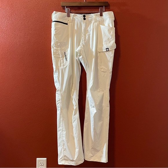 Truewerk Men’s T1 Painters White Utility Durable Four Way Stretch Work Pants